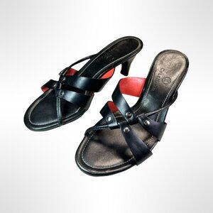 Cole Haan Black Mules, Size 5, excellent condition